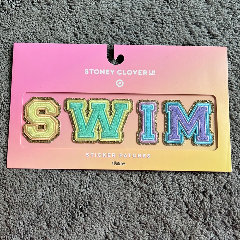 Stoney clover lane x target collab swim patches